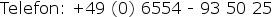 Unsere Telefonnummer Bild mit Telefonnummer